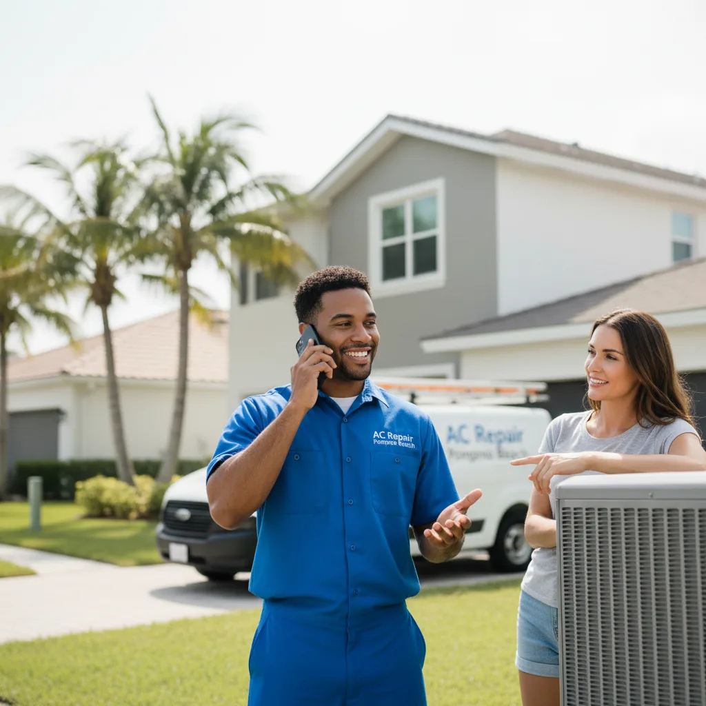 AC Repair Pompano Beach customer support in Overland